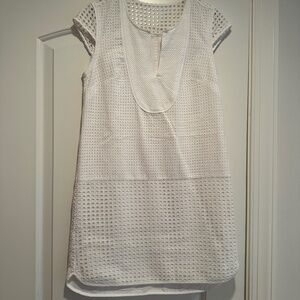 J Crew White Dress